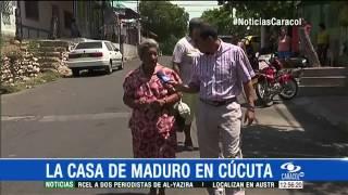 En estas calles del centro de Cúcuta, Nicolás Maduro jugaba cuando niño