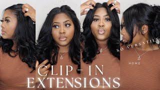 I'M OBSESSED! |Super Versatile Clip In Extensions ft. Better Length