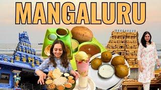 MANGALURU vlog ~ Best Mangalore Food - Gadbad, Goli Bajje, Temples, Beaches, Cashew Shops, Vistadome