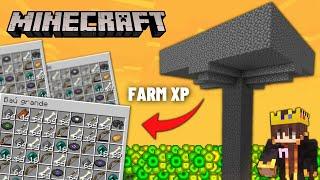 HOW TO MAKE A MOB TRAP AND XP FARM IN MINECRAFT 1.20 (Java, Bedrock and Pe)