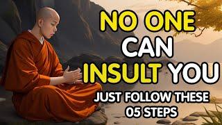 No One Can Insult You After This | 5 Best Ways To Get Respect From Others | Buddhist Story