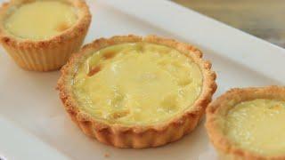 Hong Kong Style Egg Tarts Recipe