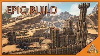 ARK Scorched : FORTIFIED CASTLE / EPIC BUILD