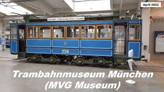 Trambahnmuseum in München (MVG Museum München) - April 2022