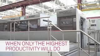 BOBST MASTERCUT 106 PER  Autoplaten® die-cutter - When only the highest productivity will do