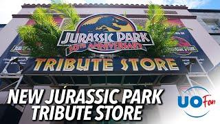 Shopping with Ryno at the Jurassic Park 30th Anniversary Tribute Store