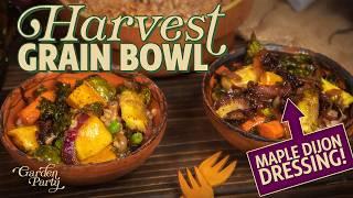 Healthy Harvest Grain Bowl with Maple Dijon Dressing