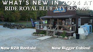 New Cabins & Polaris Rzr Rentals Now at Ride Royal Blue ATV Resort!