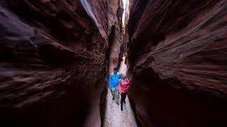 Slot Canyons: A Guided Hike Near Kanab, Utah