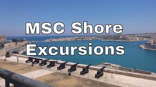 MSC Shore Excursions- Mediterranean Cruise on MSC Bellissima