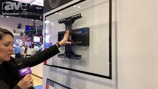 InfoComm 2019: Peerless-AV Features a HPF650 Pull-Out Pivot Wall Mount for Displays