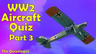 Identify the aircraft of World War 2 quiz - part 3