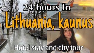 A day in Kaunas Lithuania 2024 || breakfast buffet and city Tour inspired by @WildlensbyAbrar