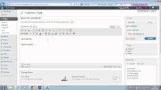 How to post on Wordpress - advanced posting