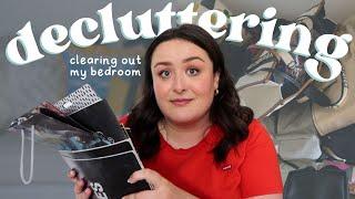 clearing out my bedroom  decluttering, organising and sorting my life out | weekly vlog 28