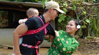 Life is happier when her husband is released from prison after 2 years | Ly Tieu Ca