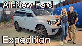 All-New 2025 Ford Expedition first look // Big and bold with great features!