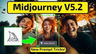 Midjourney V5.2 - BEST Prompt Tips (Add Text, Making Videos, Zoom out, and more!)