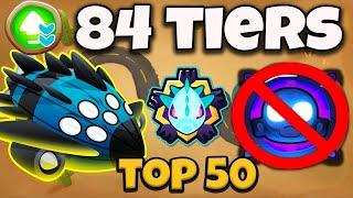 Top 50 Elite Ranked Vortex in 84 Tiers | End of the Road (BTD6 Boss Tutorial)