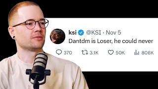 DanTDM Finally RESPONDED To KSI's Twitter Tantrum