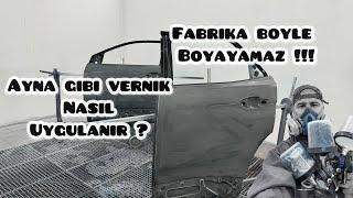 FABRİKA BÖYLE BOYAYAMAZ !! CAM GİBİ VERNİK NASIL UYGULANIR \\\ BAŞTAN SONA DETAYLI ANLATIM !!