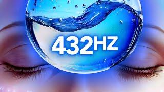 432 Hz DEEP SLEEP, Fall Asleep Instantly, Total Body Relaxation Frequency Music