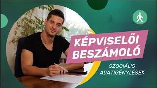 Képviselői beszámoló | közérdekű adatigénylések szociális témában | Ungár Péter