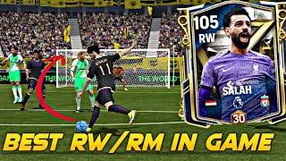 BEST RW IN GAME  BEST CARD IN GAME⁉️ Mohamed Salah 100 review  #fifamobile