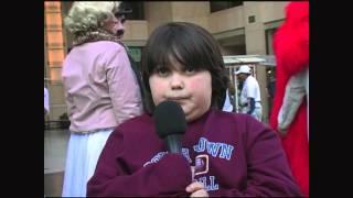 Boy attempts to wish Happy Birthday, but gets terrified from the spotlight