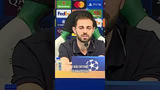 Bernardo Silva não deseja o melhor a Rúben Amorim porque são rivais ️