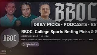 Welcome to the BBOC YouTube Channel — Your Home for College Sports Betting Picks, News & More!