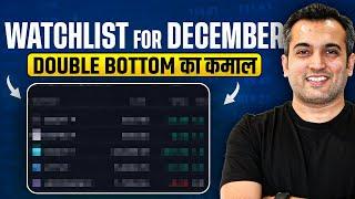 Double Bottom का कमाल | Watchlist for December | Vijay Thakkar