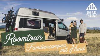 Mercedes Sprinter Campervan Ausbau mit 2 Kindern | ROOMTOUR | ROADTYPING