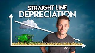 STRAIGHT LINE Method of Depreciation in 3 Steps!