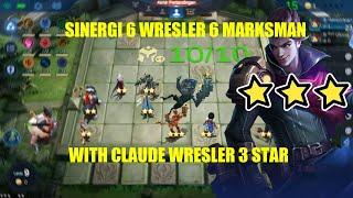 SINERGI  6 WRESLER 6 MARKSMAN WITH 3 STAR CLAUDE