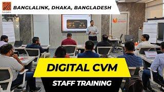 Training session on Digital CVM at Banglalink Telecom in Dhaka, Bangladesh | Bhautik Sheth