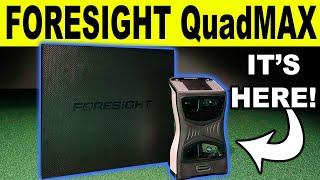 Foresight Sports QuadMax - FIRST LOOK!  Unboxing, Setup, & Review (Golf Launch Monitor)