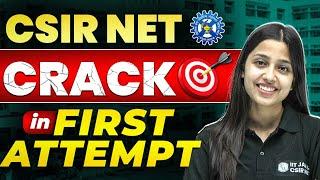 CSIR NET 2024 : Crack CSIR NET in 1st Attempt | CSIR NET Exam Strategy, Details, Tips & Tricks