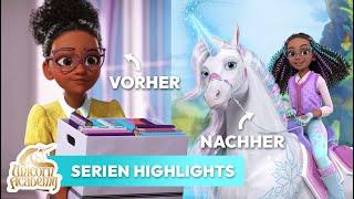 Verblüffende Unicorn-Rider-Verwandlungen | Cartoons für Kinder