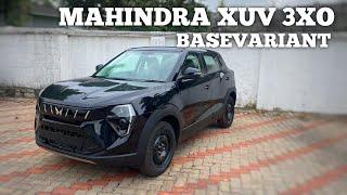 MAHINDRA XUV 3XO MX1 BASE VARIANT DETAILED MALAYALAM REVIEW // PRICE // EMI // DOWNPAYMENT