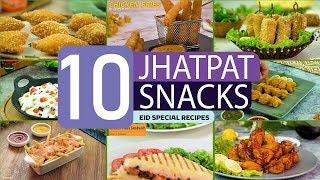 Jhatpat Eid Snacks Recipes By SooperChef | Easy and Quick Snacks Recipes | Eid Special Recipes