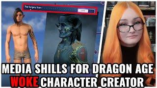 Media SHILLS For Dragon Age: The Veilguard's Woke Character Creator Amidst Massive Backlash