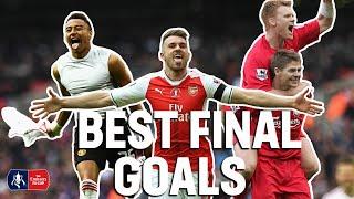 The Greatest Goals in FA Cup Final History  Ramsey, Lingard, Gerrard | From The Archive