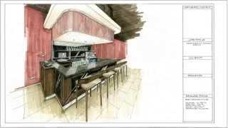 Interior Design and Interior Architecture Video (Restaurant Design)