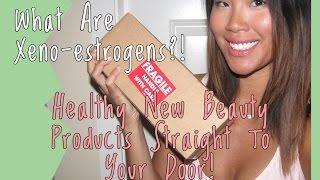 What are Xenoestrogens? Organic Natural Food Grade Zero Xeno Beauty Product Unboxing!