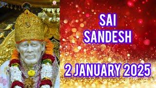 SAI SANDESH || 2 JANUARY 2025