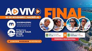 FINAL: PATRICIA DIAZ/ RAFAELLA MIILLER X SOPHIA CHOW/ VITORIA MARCHEZINI -BT400 MACENA OPEN