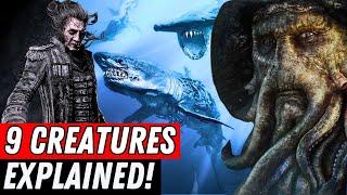 Top 9 Legendary Monsters in Pirates of the Caribbean