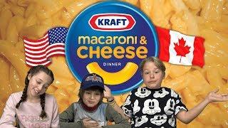 German Kids try Kraft Dinners (Mac & Cheese)