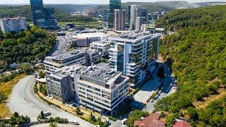 Seba Boulevard Sarıyer Ayazağa'da Geniş bahçeli ve Depo kullanımlı 730m2 Plaza Katı